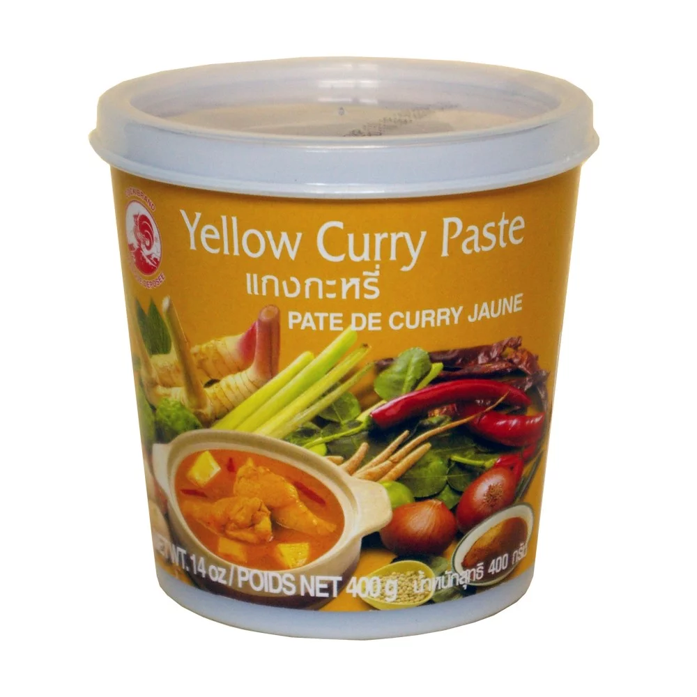 Tajska pasta curry żółta COCK 400g