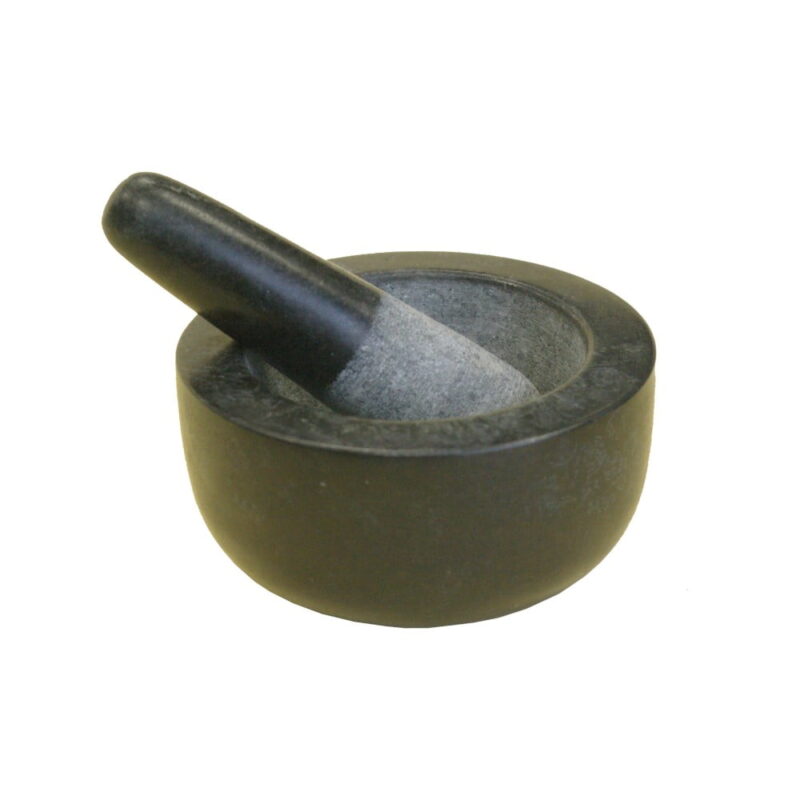 Moździerz kamienny granitowy 13cm
