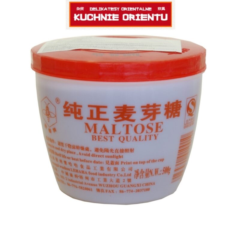 Maltoza cukier słodowy w płynie 500g
