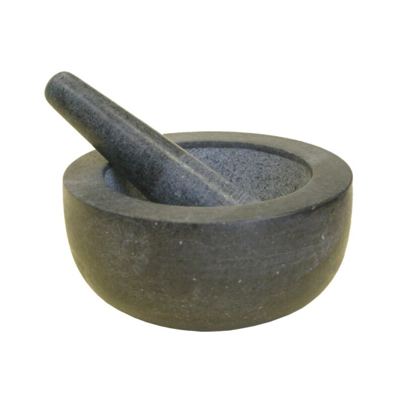 Moździerz kamienny granitowy 18cm