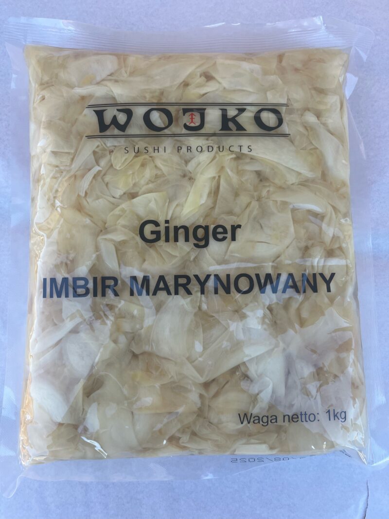 Imbir marynowany do sushi naturalny Gari 1,5kg - obrazek 3