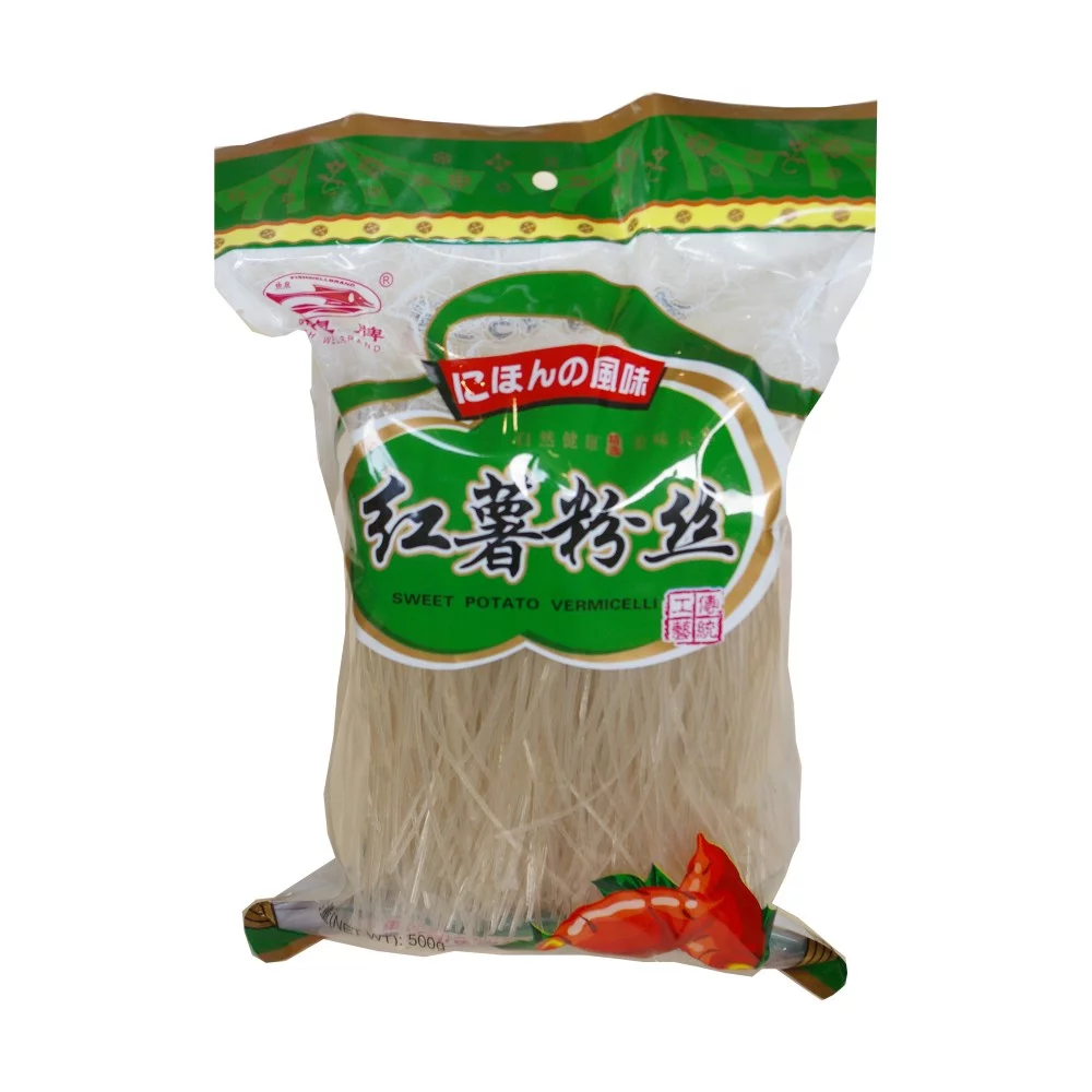 Makaron z batatów (słodkich ziemniaków) nitki 500g Wyprzedaż! -25%