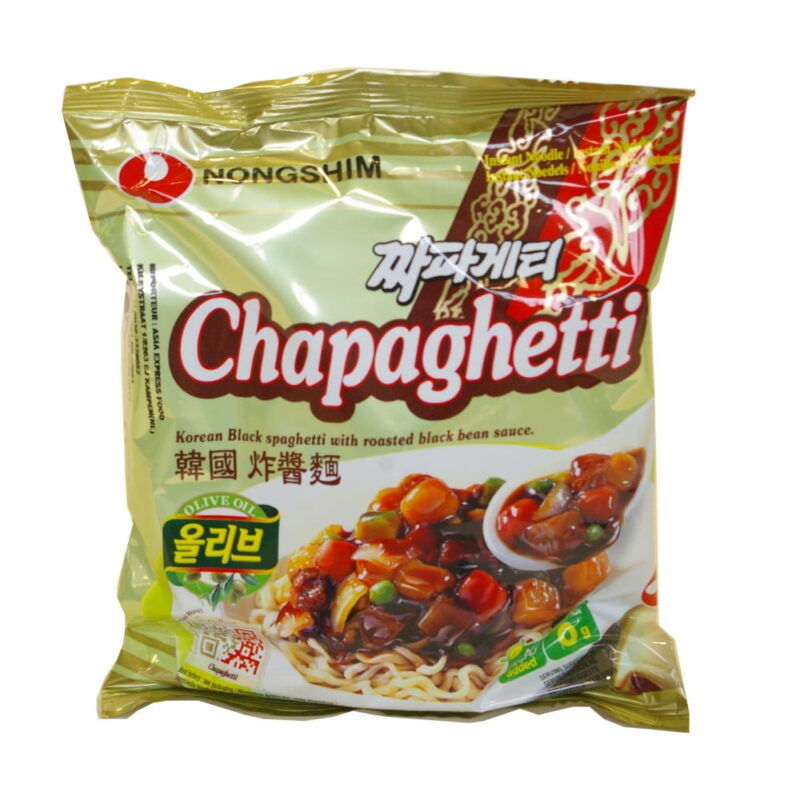 Makaron Ramen z sosem z czarnej fasoli Chapaghetti 140g Wyprzedaż! -30%