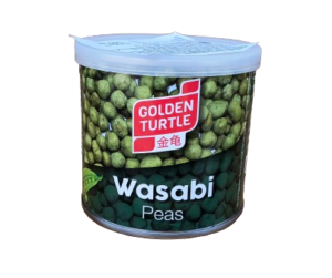 Groszek prażony z wasabi GOLDEN TURTLE 140g Wyprzedaż -25%