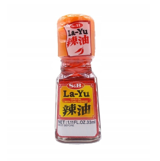 Olej sezamowy chili La Yu S&B 33ml ORYGINALNY JAPOŃSKI! Wyprzedaż! -25%