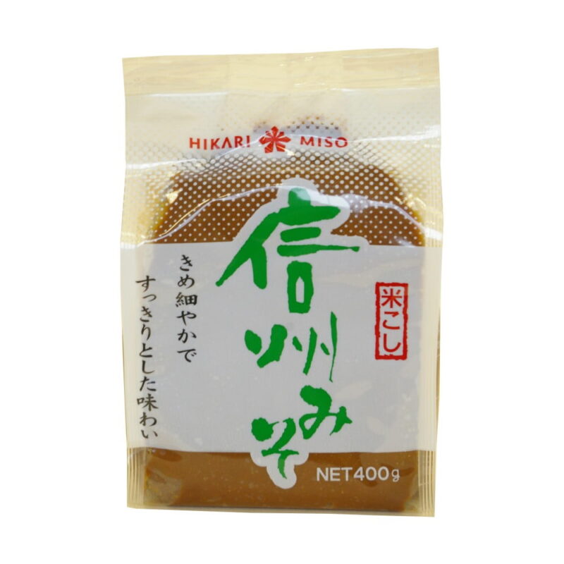 Pasta miso jasna Shiro Miso HIKARI 400g Oryginalna japońska!