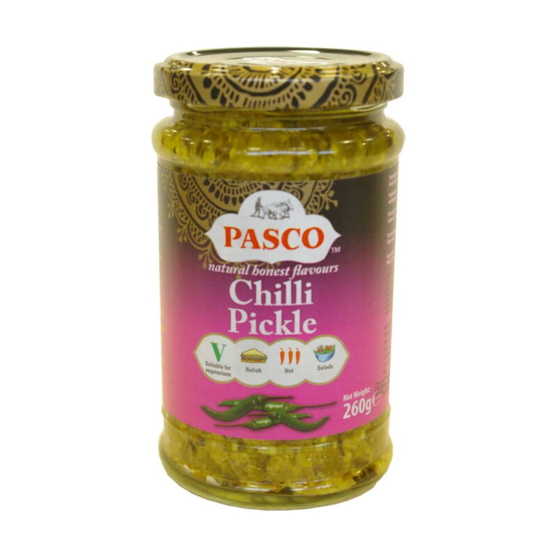 Pikle indyjskie z papryczek chili PASCO 260g