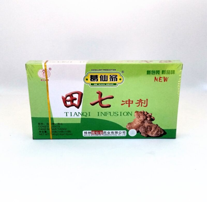 Herbata z żeń-szenia 95% instant 140g (10 torebek)