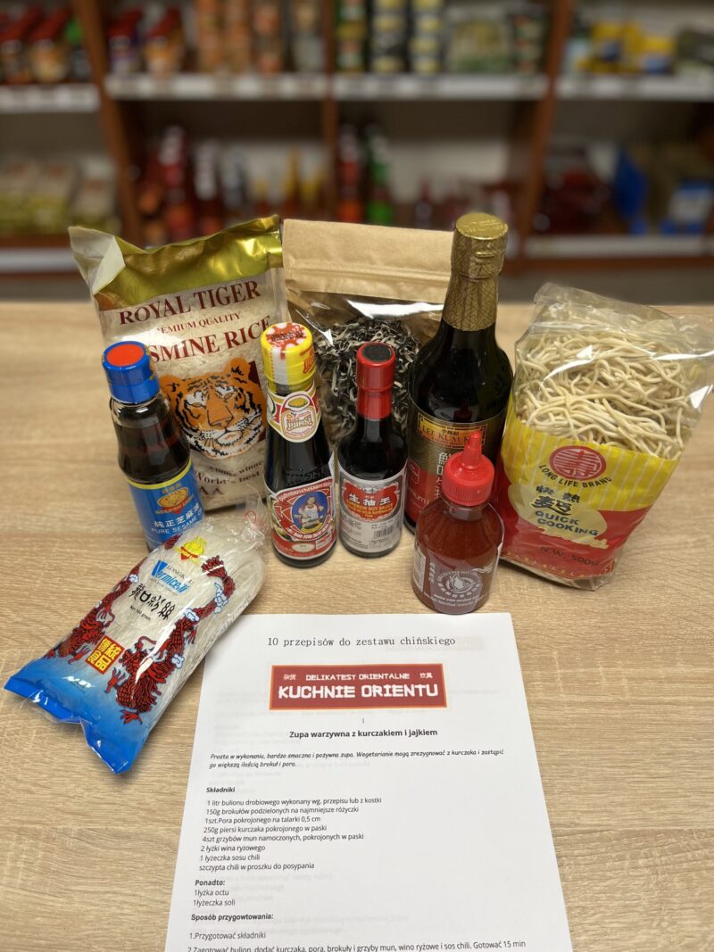 Zestaw chiński duży (9 produktów) +10 PRZEPISÓW!