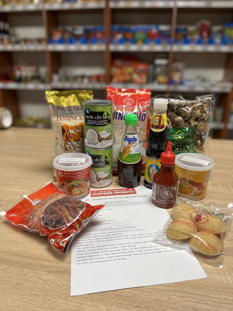 Zestaw tajski duży (13 produktów) +13 PRZEPISÓW!