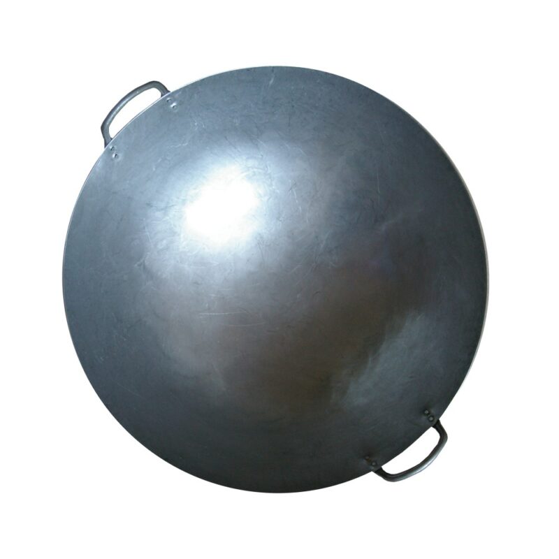 Wok RĘCZNIE KUTY ze stali węglowej 18cali (45cm) OrientCook