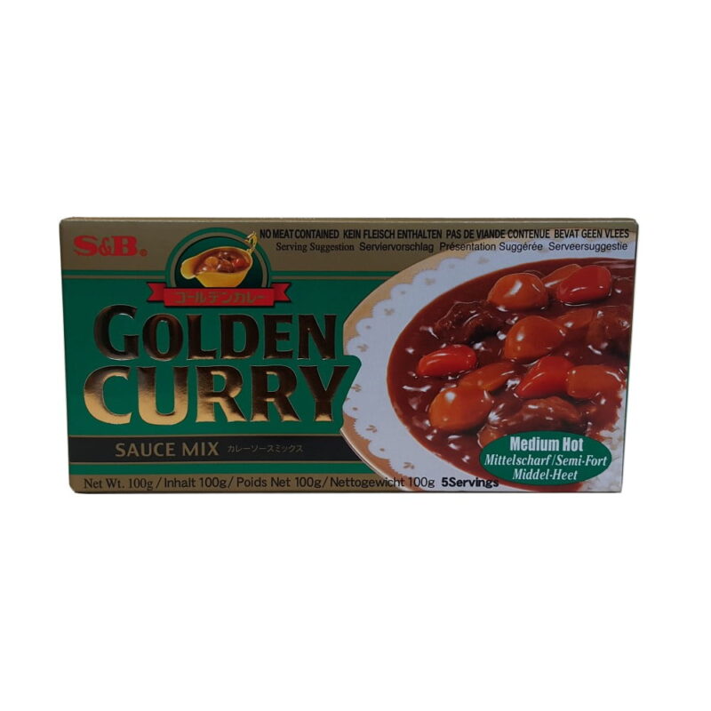 Golden Curry MEDIUM HOT 92g JAPOŃSKIE DANIE W 30 MIN!