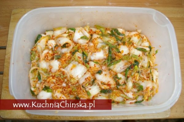 Kimchi z kapusty pekińskiej 2