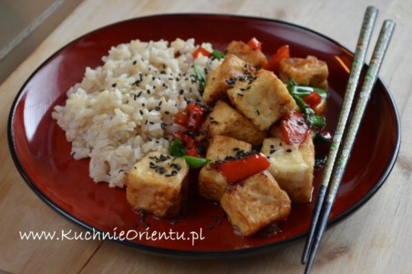 Agedashi dofu - tofu smażone na głębokim oleju