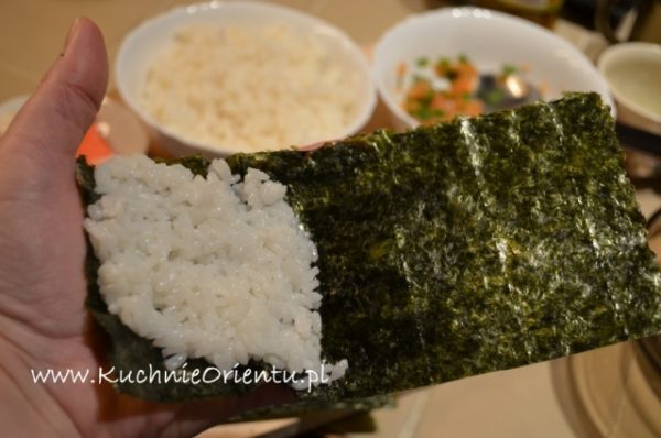 Temaki sushi - sushi zwijane w ręku