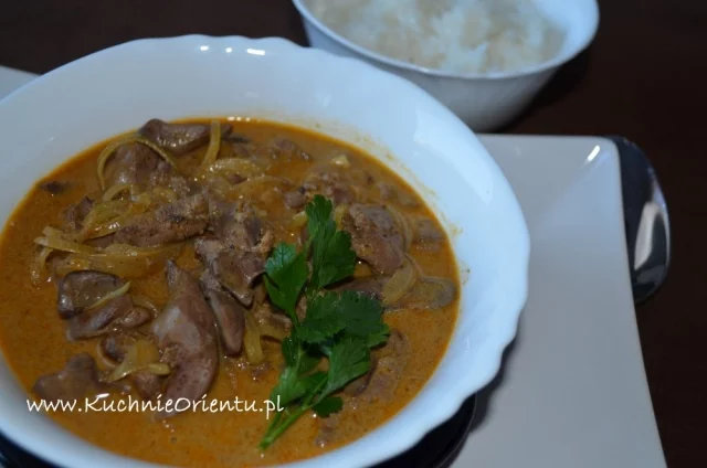 Curry z wątróbki ze Sri Lanki