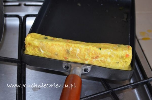 Gyeran Mari koreański zwijany omlet
