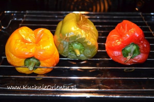 Pieczona papryka po tajsku
