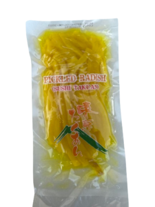 Rzodkiew Oshinko Takuan do sushi paski 350g Wyprzedaż! -30%