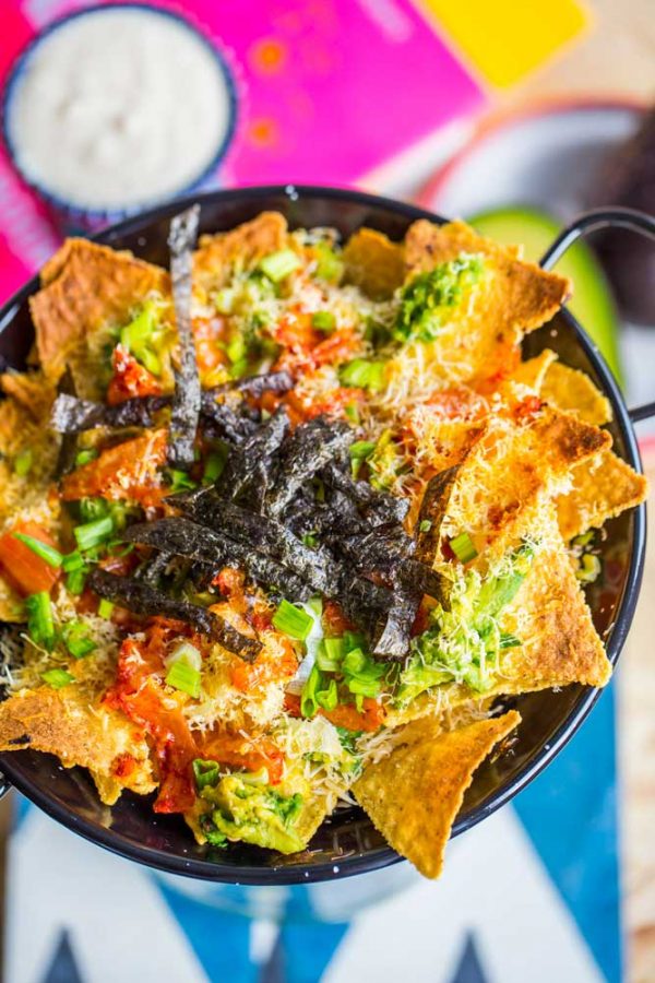 kimchi nachos