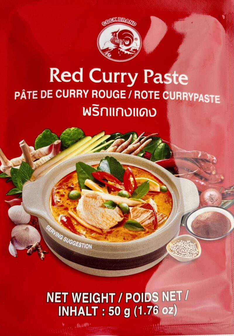 Tajska pasta curry czerwona COCK 50g