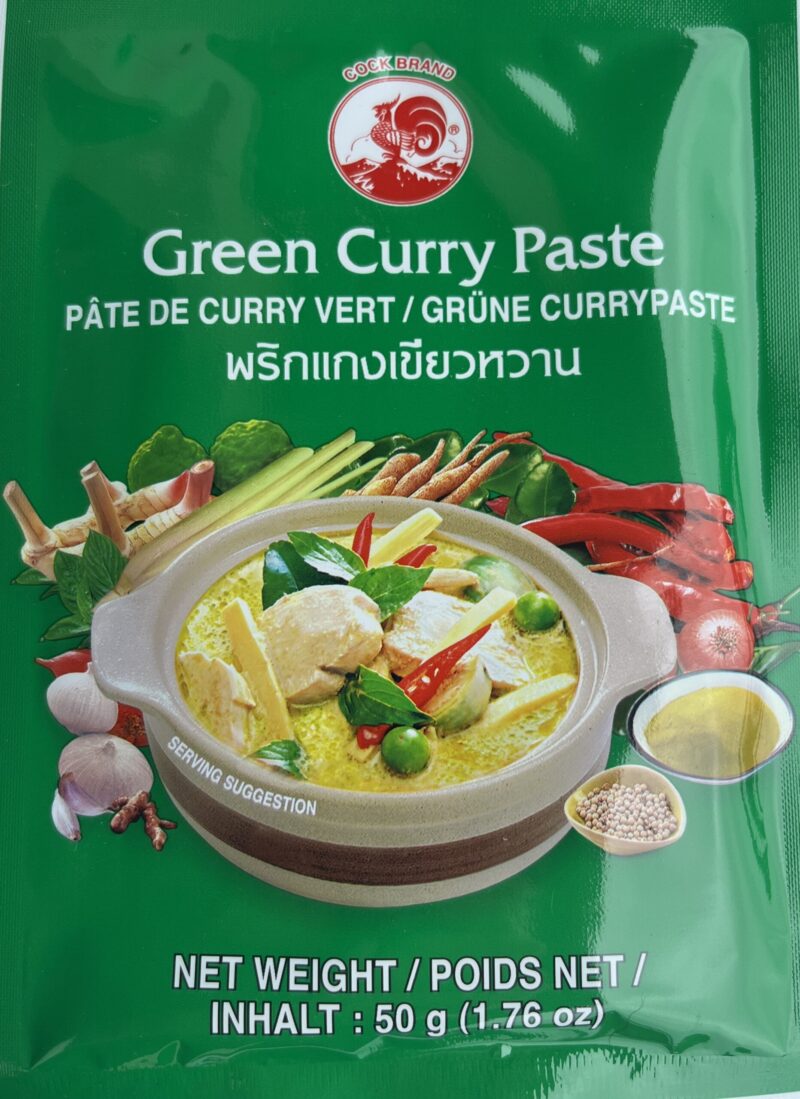 Tajska pasta curry zielona COCK 50g