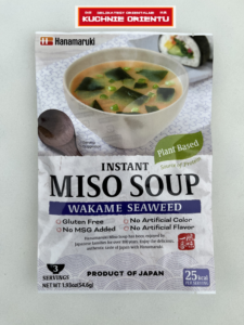 Zupa miso z WAKAME 54.6g (3 szt.) Wyprzedaż! -25%