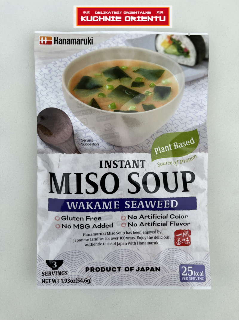 Zupa miso z WAKAME 54.6g (3 szt.)
