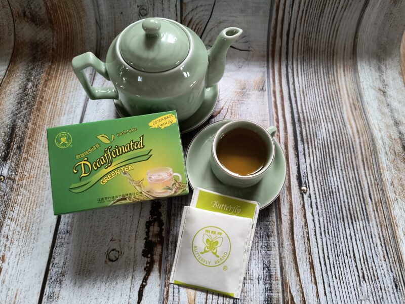 Herbata zielona BEZKOFEINOWA w torebkach 20x2g