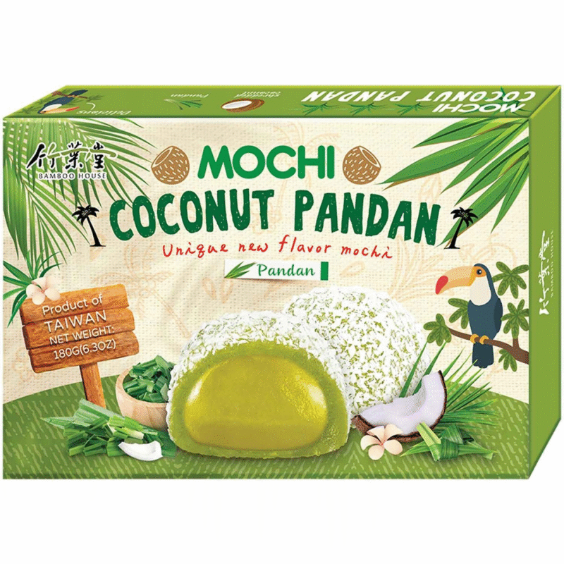 Mochi kokosowe z nadzieniem pandan 180g
