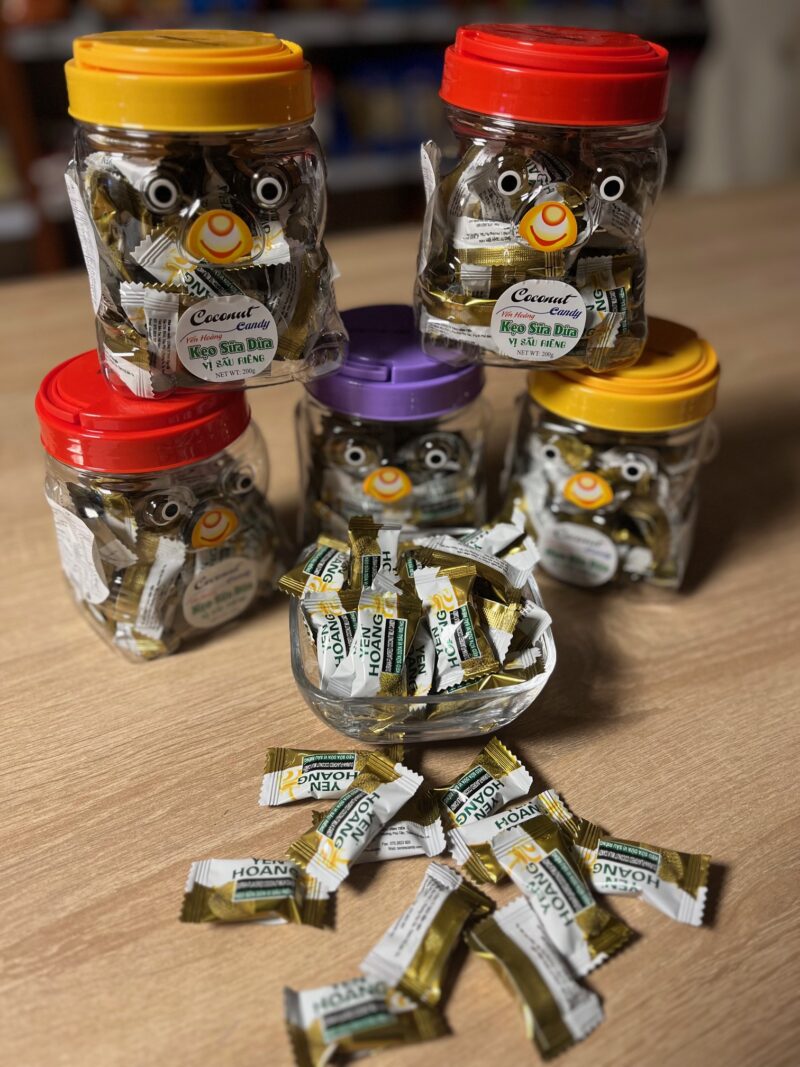 Cukierki z mleka kokosowego o smaku Duriana 200g - obrazek 2