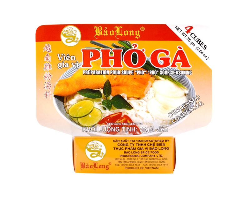 Kostka bulionowa do wietnamskiej zupy drobiowej PHO GA 75g