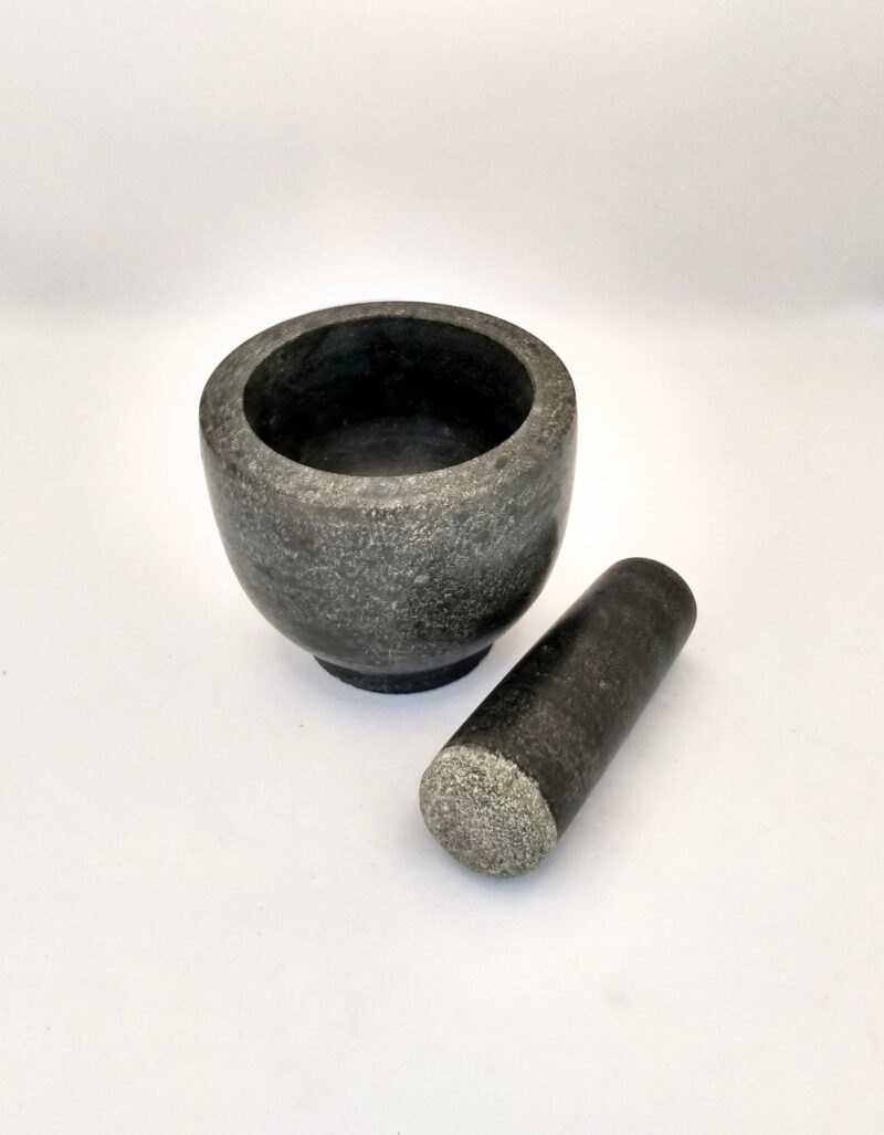 Moździerz granitowy polerowany 10cm - obrazek 2