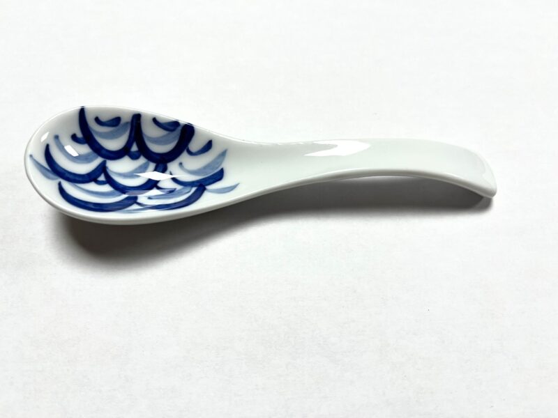 Łyżka porcelanowa do zup azjatyckich 14cm