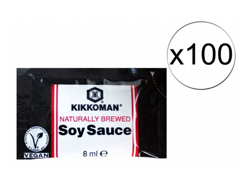 Sos sojowy Kikkoman w saszetkach 8ml x 100szt